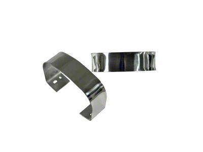 Rugged Ridge Rear Bumperettes; Stainless Steel (87-95 Jeep Wrangler YJ)