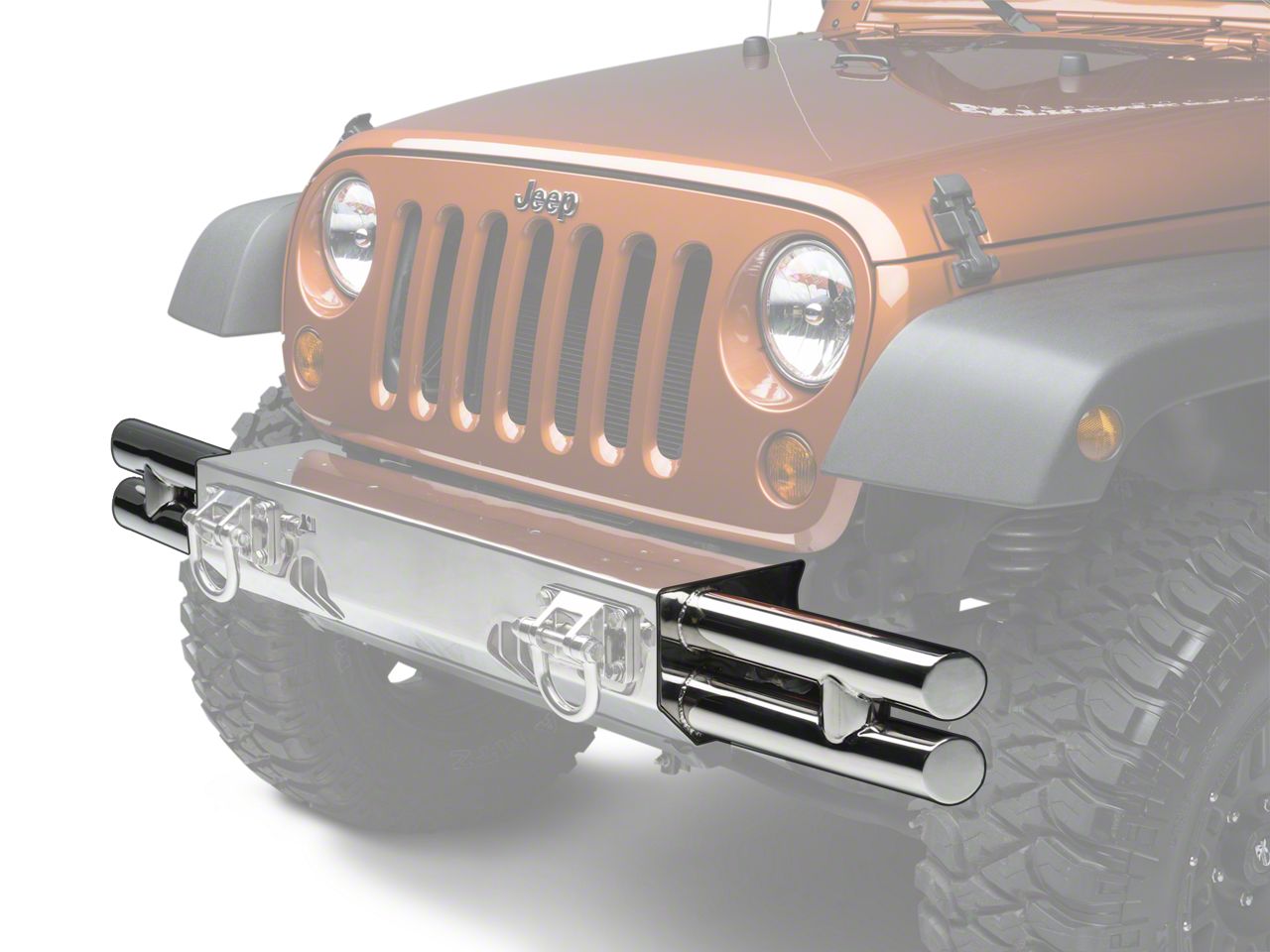 Rugged Ridge Jeep Wrangler Tube Ends for XHD Front Bumper Rugged Ridge Jeep Wrangler Tube Ends for XHD Front Bumper