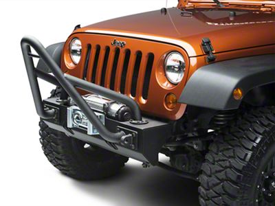 Rugged Ridge XHD Front Bumper Stinger (66-25 Jeep CJ5, CJ7, Wrangler YJ, TJ, JK & JL)
