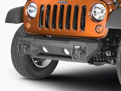 Front Bumper Lower Valance Air Dam For 2007-2018 Jeep Wrangler JK - Textured Black Replacement Panel