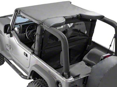 Rugged Ridge Summer Brief Top; Gray (92-95 Jeep Wrangler YJ)