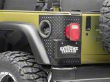 Rugged Ridge Rear Quarter Panel Body Armor Kit (97-06 Jeep Wrangler TJ; Excluding Unlimited)