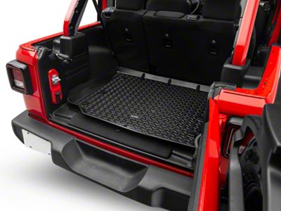 Rugged Ridge All-Terrain Cargo Liner; Black (18-25 Jeep Wrangler JL 4-Door, Excluding 4xe)