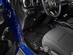Rugged Ridge All-Terrain Front Floor Liners; Black (18-24 Jeep Wrangler JL)