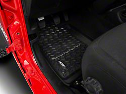 Rugged Ridge All-Terrain Front, Rear and Cargo Floor Liners; Black (18-24 Jeep Wrangler JL 4-Door, Excluding 4xe)