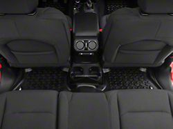 Rugged Ridge All-Terrain Rear Floor Liner; Black (18-24 Jeep Wrangler JL 4-Door, Excluding 4xe)