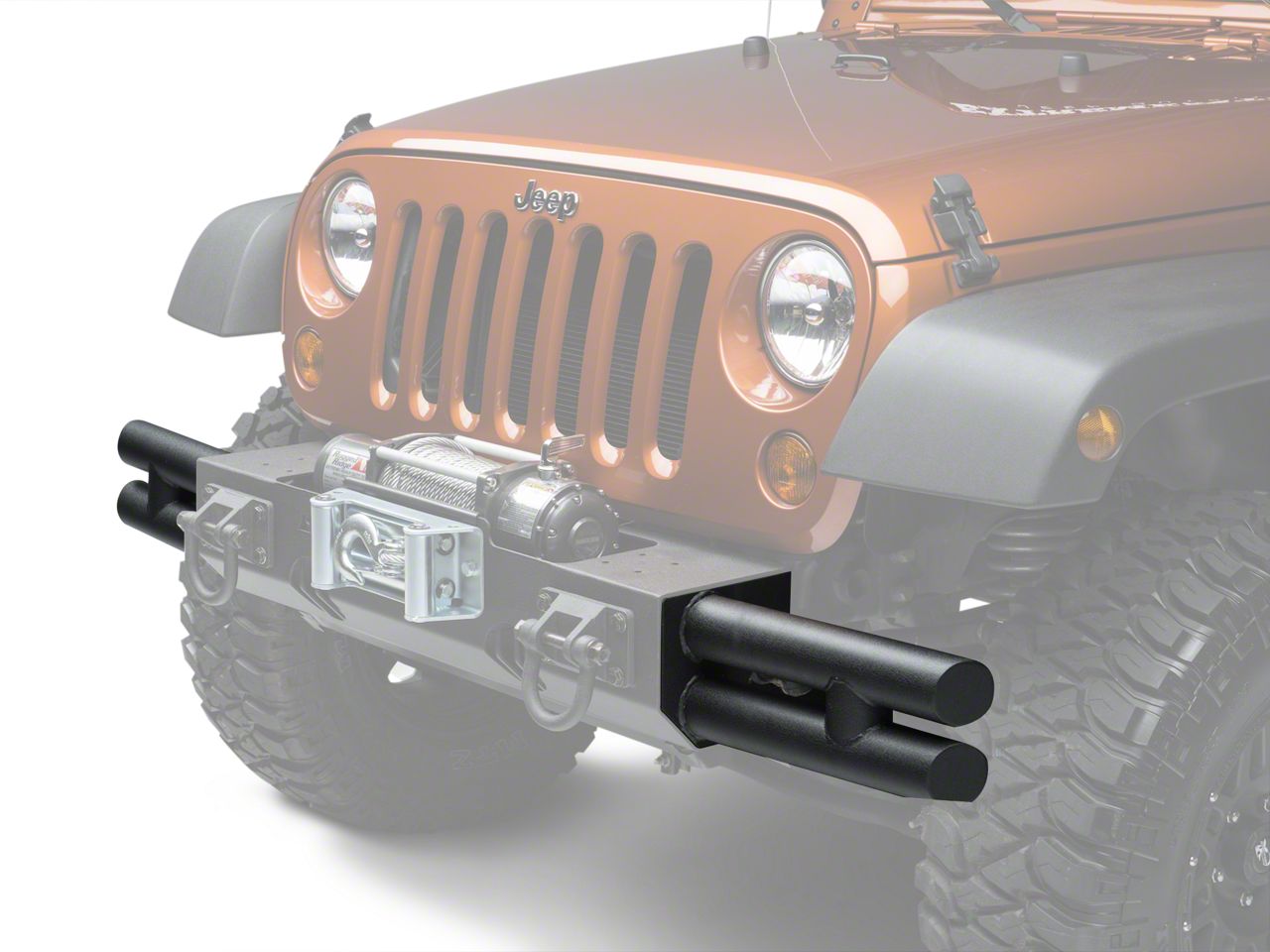 Rugged Ridge Jeep Wrangler Tube Ends for XHD Front Bumper