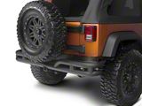 Rugged Ridge 3-Inch Double Tube Rear Bumper; Black (07-18 Jeep Wrangler JK)