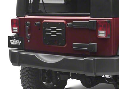 Rugged Ridge Tire Carrier Delete Plate (07-18 Jeep Wrangler JK)