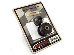 Rugged Ridge Front Track Bar Bushing Kit; Black (97-06 Jeep Wrangler TJ)