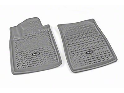 Rugged Ridge All-Terrain Front Floor Liners; Gray (12-21 Tundra)