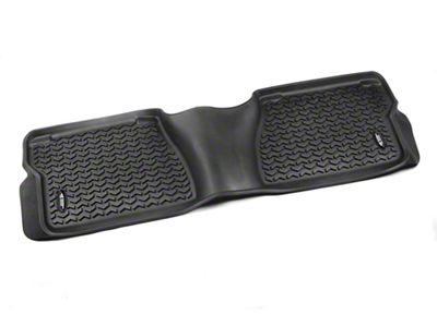 Rugged Ridge All-Terrain Rear Floor Liner; Black (12-21 Tundra Double Cab, CrewMax)