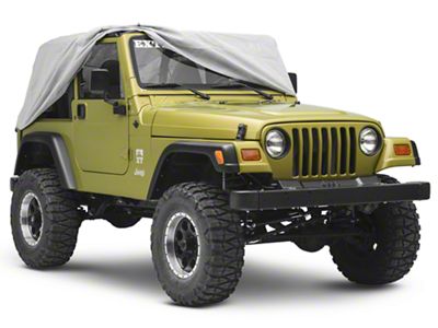 Rugged Ridge Weather-Lite Cab Cover (76-06 Jeep CJ7, Wrangler YJ & TJ)