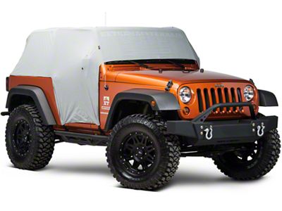 Rugged Ridge Weather-Lite Cab Cover (07-25 Jeep Wrangler JK & JL 2-Door)