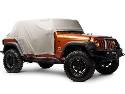 Rugged Ridge Weather-Lite Cab Cover (07-25 Jeep Wrangler JK & JL 4-Door)