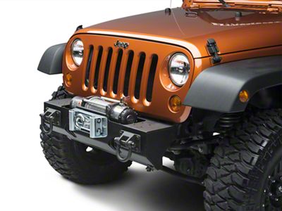 Rugged Ridge XHD Winch Front Bumper (07-18 Jeep Wrangler JK)