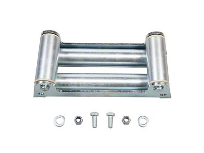 Rugged Ridge Winch Roller Fairlead with Light Mounts