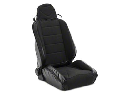 Rugged Ridge XHD Reclining Racing Seat; Black (97-06 Jeep Wrangler TJ)