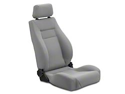 Rugged Ridge XHD Ultra Reclining Front Seat; Gray (97-06 Jeep Wrangler TJ)