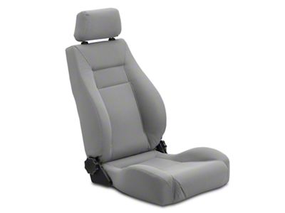 Rugged Ridge XHD Ultra Reclining Front Seat; Gray (97-06 Jeep Wrangler TJ)