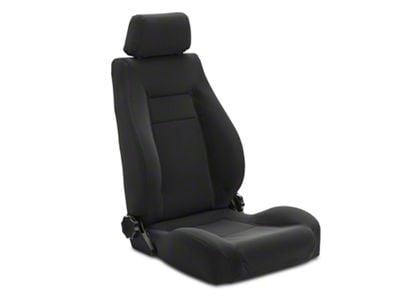 Rugged Ridge XHD Ultra Reclining Front Seat; Black Denim (97-06 Jeep Wrangler TJ)