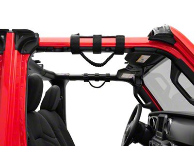 Rugged Ridge Paracord Grab Handles; Black (Universal; Some Adaptation May Be Required)