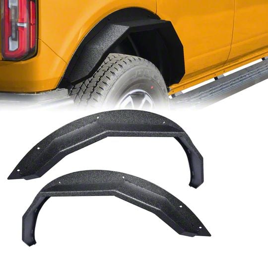 RedRock Bronco OE Style Wide Fender Flares FB46855 (21-25 RedRock Bronco OE Style Wide Fender Flares FB46855 (21-25