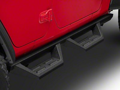 Drop Side Step Bars (18-25 Jeep Wrangler JL 4-Door)