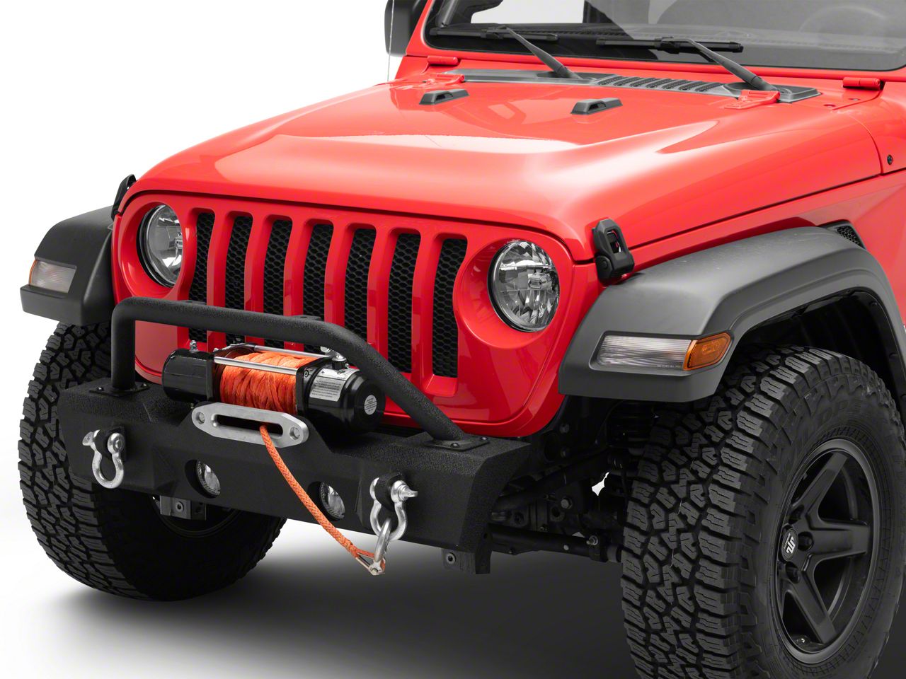 【新品】Jeep ノベルティ
ポンチョ、折り畳み傘、エコバック Fishbone Offroad FB22088 Mid-Width Front Bumper for 18-21