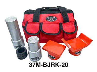 Safe Jack 20-Ton Bottle Jack Recovery Kit without Bottle Jack