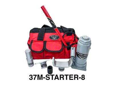 Safe Jack 8-Ton Starter Bottle Jack Recovery Kit with Bottle Jack