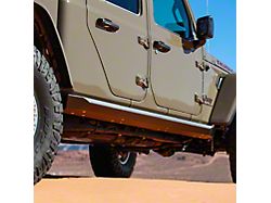 Savvy Offroad Krawler Lite Slider Kit; Weld-On; Raw (20-25 Jeep Gladiator JT)