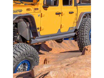 Savvy Offroad Rocker Trim Kit; Raw (20-25 Jeep Gladiator JT)