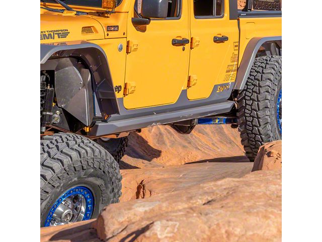 Savvy Offroad Jeep Gladiator Rocker Trim Kit; Raw SD0047 (20-25 Jeep ...