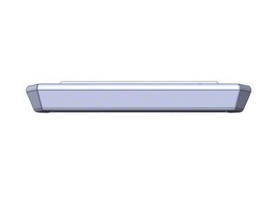 Savvy Offroad Legacy Aluminum Front Bumper Replacement Skin; Raw (97-06 Jeep Wrangler TJ)