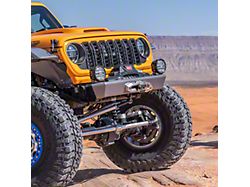 Savvy Offroad Legacy Aluminum Front Bumper without Hoop; Raw (18-25 Jeep Wrangler JL)