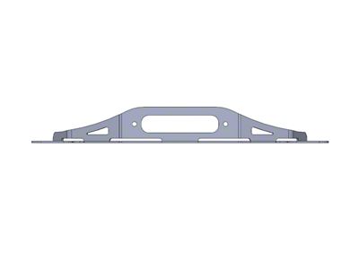 Savvy Offroad Legacy Front Bumper Winch Plate (97-06 Jeep Wrangler TJ)