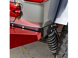 Savvy Offroad Rear Trim and Corner Guard Kit; Raw (18-25 Jeep Wrangler JL)