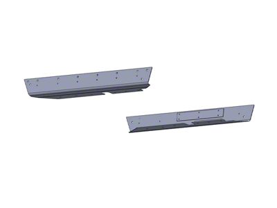 Savvy Offroad Rocker Armor; Raw (97-06 Jeep Wrangler TJ, Excluding Unlimited)