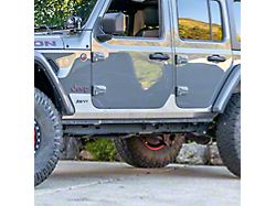 Savvy Offroad Rocker Trim Kit; Raw (18-25 Jeep Wrangler JL 4-Door)