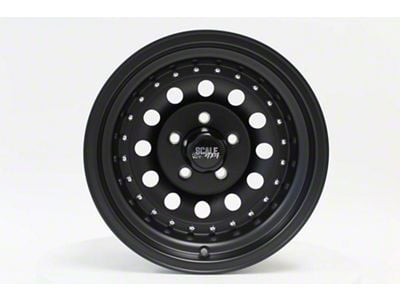 Scale 4x4 Wheels Bandit II Matte Black 6-Lug Wheel; 16x8; 0mm Offset (10-24 4Runner)