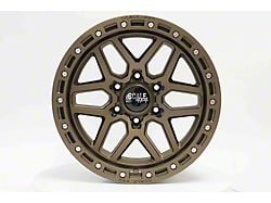 Scale 4x4 Wheels S02 Matte Bronze 6-Lug Wheel; 17x8.5; -10mm Offset (21-25 Bronco, Excluding Raptor)