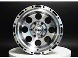 Scale 4x4 Wheels S52 Glossy Black with Machined Face 6-Lug Wheel; 16x8; 0mm Offset (21-26 Bronco, Excluding Raptor)