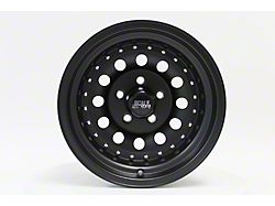 Scale 4x4 Wheels Bandit II Matte Black Wheel; 15x8; -19mm Offset (84-01 Jeep Cherokee XJ)