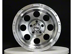 Scale 4x4 Wheels S52 Silver with Machined Face Wheel; 15x10; -46mm Offset (93-98 Jeep Grand Cherokee ZJ)