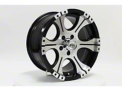 Scale 4x4 Wheels Ace Black with Machined Face Wheel; 15x8; 0mm Offset (97-06 Jeep Wrangler TJ)