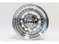 Scale 4x4 Wheels Bandit II Machined Clear Coat Wheel; 15x8; -19mm Offset (76-86 Jeep CJ7)