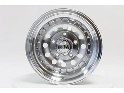 Scale 4x4 Wheels Bandit II Matte Black Wheel; 15x7; -6mm Offset (76-86 Jeep CJ7)