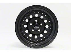 Scale 4x4 Wheels Bandit II Matte Black Wheel; 15x8; -19mm Offset (97-06 Jeep Wrangler TJ)