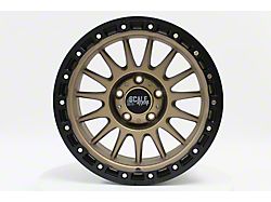 Scale 4x4 Wheels S01 Matte Bronze Wheel; 17x8.5; 0mm Offset (07-18 Jeep Wrangler JK)
